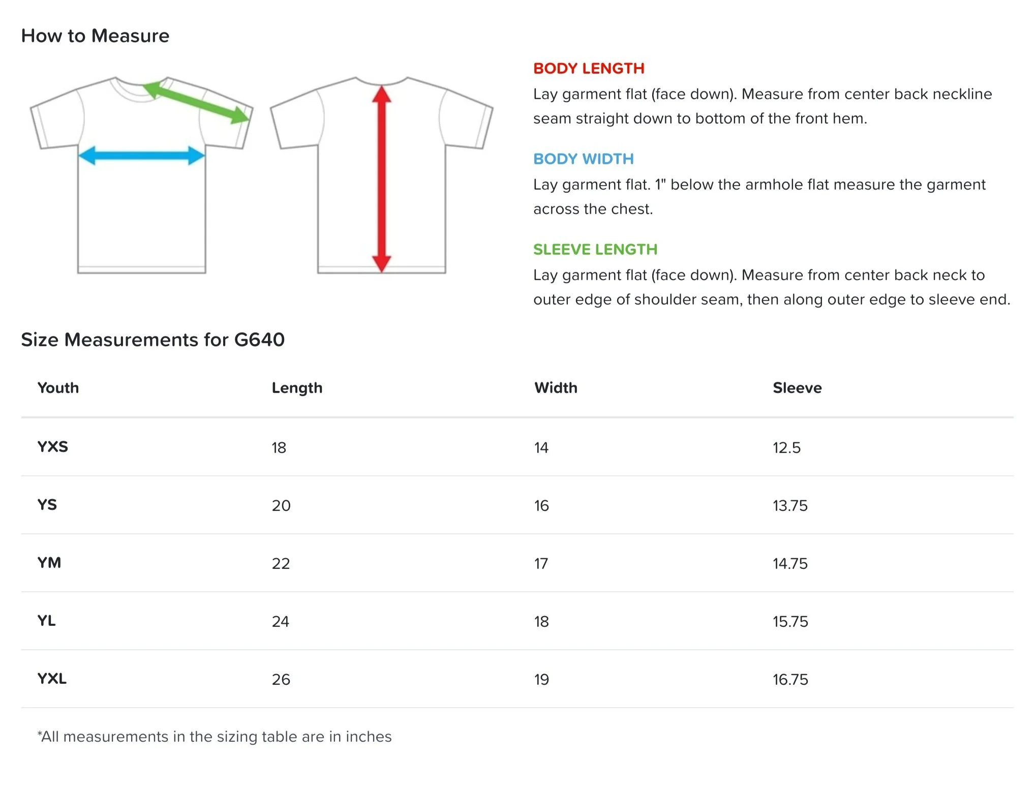 T-shirt Sizing | Find Your Fit — Los Angeles Suzuki Institute
